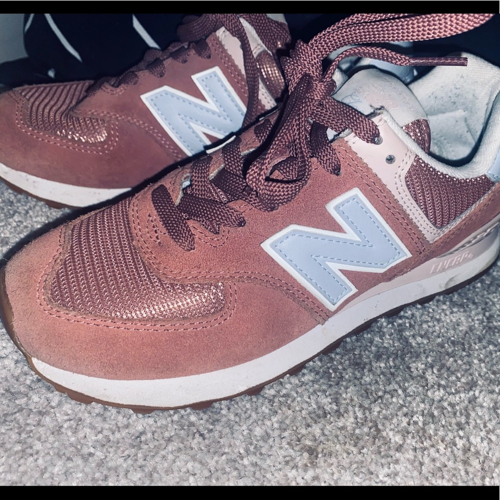 Mauve New Balance Sneakers